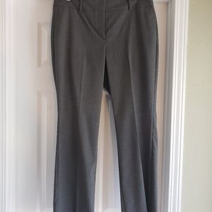 Ann Taylor Factory Curvy 10P Pants Grey